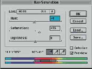  Hue/Saturation